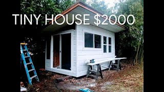 Beautiful 24 Foot Tiny House Tour with Free Plans Ana White Tiny House Build Episode 18 [upl. by Yenahpets84]