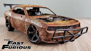 Restoration Fast amp Furious Lettys Dodge Challenger Muscle Car [upl. by Ydor269]