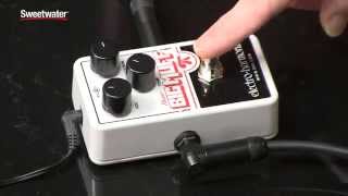 ElectroHarmonix Nano Big Muff Pi Fuzz Pedal Review by Sweetwater Sound [upl. by Lemor]