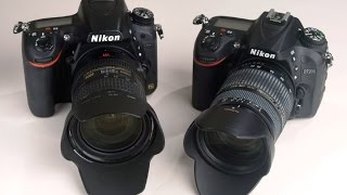 Nikon D7200 vs D750  Image Sharpness Competition Part 1 [upl. by Gruchot]