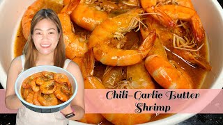 CHILIGARLIC BUTTER SHRIMP RECIPE  DampaRestaurant Style  Malinamnam Shrimp Sauce [upl. by Aynav]