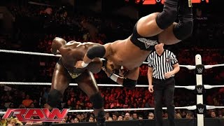 Dolph Ziggler amp The Prime Time Players vs The New Day Raw June 1 2015 [upl. by Darmit]