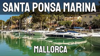 A Walk Around Santa Ponsa Marina Mallorca [upl. by Oilisab695]