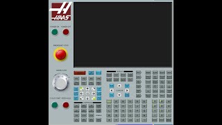 Control Haas para una fresadora [upl. by Assira]