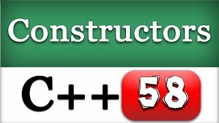 Class Constructors  C Object Oriented Programming Video Tutorial [upl. by Nealson]