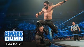 FULL MATCH  Roman Reigns vs Seth Rollins SmackDown October 11 2019 [upl. by Wilterdink358]