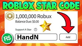 HOW TO USE STAR CODES IN ROBLOX USE STAR CODE HANDN WORKING 2021 PC  Mobile  Tablet  iPad [upl. by Ainoz]