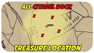 ALL Citadel Rock Treasure Map Location [upl. by Ybbor932]