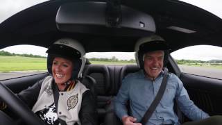 Top Gear Interview with Presenter Sabine Schmitz on Track [upl. by Otter565]