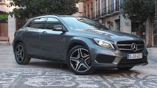 2015 Mercedes GLA 250 review [upl. by Ralfston206]