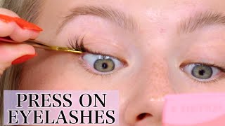 Press On Lashes  NO GLUE [upl. by Blessington]