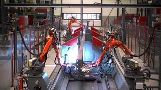 Voortman  The Fabricator  Fully automatic assembling and welding [upl. by Remoh631]