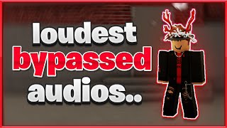 NEW LOUDEST ROBLOX BYPASSED AUDIOS RARE 2023 🔊 [upl. by Odnomar]