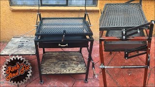 Como hacer una Parrilla Giratoria paso a paso  Homemade Rotating Grill [upl. by Ttayw]