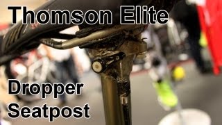 Thomson Elite Dropper hydraulic seatpost [upl. by Etaner]