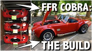 Factory Five Cobra Part 1 Kit delivery to license in 7 minutes [upl. by Hadeehuat]