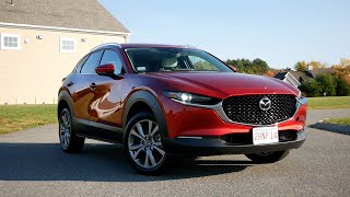 2021 Mazda CX30 Premium Review  Start Up Revs Walk Around and Test Drive [upl. by Emelina]