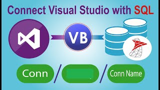 VBNet Tutorial  How to Connect Visual Studio with SQL Server Database Using VBNet [upl. by Vescuso]