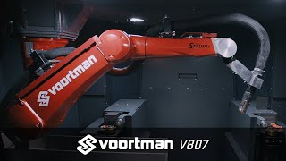 Voortman V807  onepass doitall steel processing [upl. by Ahsirk224]