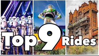 Top Disney’s Hollywood Studios Rides 2024 [upl. by Ellehsad896]