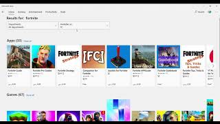 Today ill show you how to install fortnite in microsoft store [upl. by Kcirneh952]