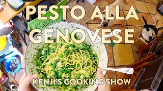 Pesto Alla Genovese  Kenjis Cooking [upl. by Lovell]