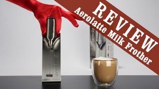 Aerolatte Milk Frother  Exclusive Review [upl. by Alyar313]