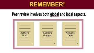 Peer Review Commenting Strategies [upl. by Bilski]