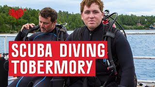 Experience Shipwreck Scuba Diving in Tobermory Ontario  Explore Canada [upl. by Kariv]