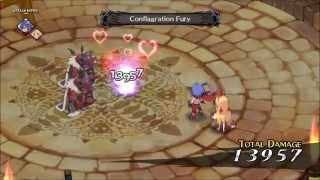 Disgaea 5 Laharl DLC All Skills [upl. by Ahsienom]