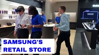 Inside Look at Samsungs First Retail Store [upl. by Lenra909]