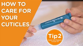 SallyTips HOW TO Care For Your Cuticles [upl. by Shadow769]