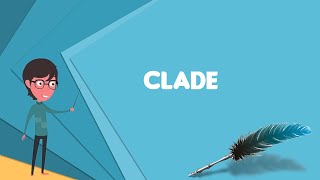 What is Clade Explain Clade Define Clade Meaning of Clade [upl. by Haorbed]