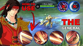 Yi SunShin How I Learn To Play The quot General quot  Yi Sun Shin 2023 Tutorial amp Build  MLBB [upl. by Eceinwahs]