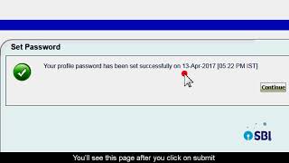 SBI CINB  Vyapaar Administrator First Time Login [upl. by Irving]