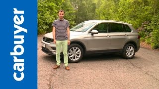 Volkswagen Tiguan SUV indepth review  Carbuyer [upl. by Nereids]