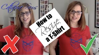 How to Resize a TShirt [upl. by Anabal]