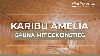 So montiert man eine Sauna  Karibu Amelia  Montageanleitung [upl. by Silloc]