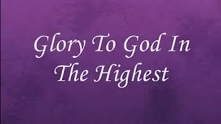 Glory To God In The Highest Handels Messiah Lyrics [upl. by Driscoll]