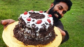 Home Made Black Forest Cake  ഓവൻ ഇല്ലാതെ അടിപൊളി ബ്ലാക്ക് ഫോറെസ്ററ് കേക്ക്  M4 Tech [upl. by Sebastien132]