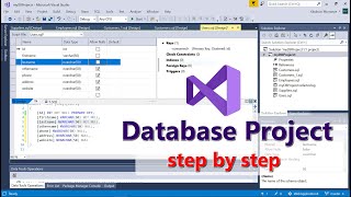 How to Create a Database Project in Visual Studio [upl. by Woolcott854]