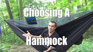 Beginner Hammock Camping Part 2  Choosing a Hammock [upl. by Kimble]