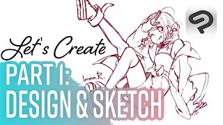 3 helpful steps for character sketches  Inma R [upl. by Barimah]