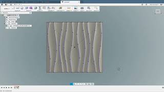 Fusion 360  Wavy Panel [upl. by Eeliram566]
