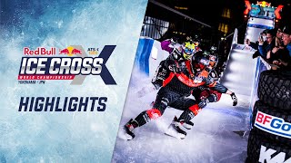 ATSX 1000 Yokohama JPN Highlights  201920 Red Bull Ice Cross World Championship [upl. by Emsoc]