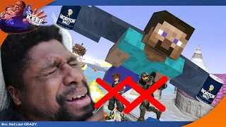 How SMASH players reacted to Minecraft Steve in Smash Ultimate [upl. by Basset]