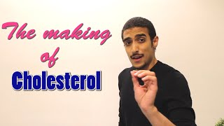 Cholesterol Synthesis شرح بالعربي [upl. by Young]