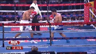 Jaime Munguia vs Jose Carlos Paz Tv Azteca [upl. by Mittel]