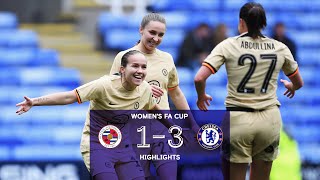 Reading vs Chelsea 13  Highlights  Womens FA Cup [upl. by Renruojos200]