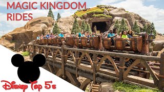 Top 5 Magic Kingdom Rides Walt Disney World [upl. by Hras]